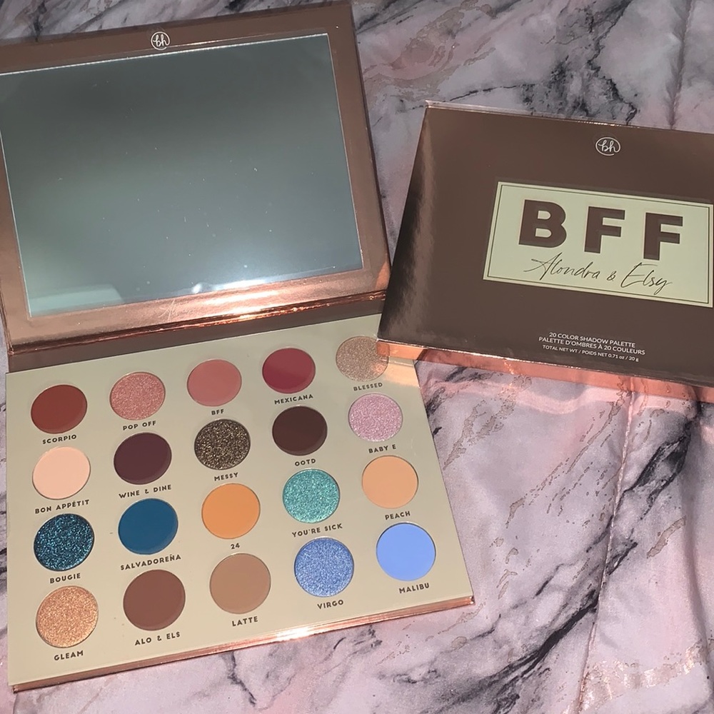 BFF ALONDRA & ELSY SHADOW PALETTE x BH Cosmetics 🔥🧡🫶🏾